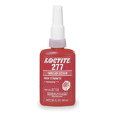 Finer Power Transmissions - Loctite Threadlocker - High Strength - Chemical Resist. - Red - 50ml Bottle | 277-050ML/LOCTITE