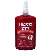 Finer Power Transmissions - Loctite Threadlocker - High Strength - Chemical Resist - Red - 250ml Bottle | 277-250ML/LOCTITE