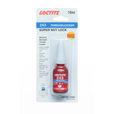 Finer Power Transmissions - Loctite Threadlocker - Medium Strength - Blue - 10ml Bottle | 243-010ML/LOCTITE