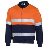 Worksense - Jacket Kiandra Rw Cot Nyl Zip Orange/Navy Size 2XL | OW9186542ONR2XL
