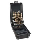 Saber - Saber 25 Piece HSS-Co5 (Cobalt) Jobber Drill Set in ABS Plas | 8012-M3