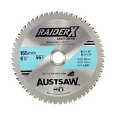 Austsaw - RaiderX Sheet Metal Blade 165mm x 20 x 56T TCT | MBR1652056S