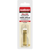 Saber - Saber 30 Gauge Hang Sell TiN Coated HSS Double Ended Panel D | 8040-30T