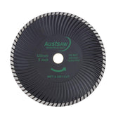 Austsaw- 125mm (5in) Diamond Blade Super Turbo Wave - 22.2mm Bore - Super Turbo
