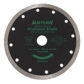 Austsaw- 150mm(6in) Diamond Blade Continuous Rim - 20mm Bore - Continuous