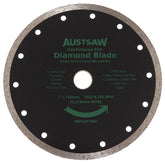 Austsaw- 185mm(7in) Diamond Blade Continuous Rim - 22.2/20mm Bore - Continuous