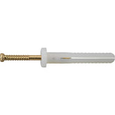 ICCONS® - Nylon Nailin Round Anchor 6.5 x 25mm (Pack of 100) | NNR65025