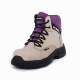 Mack - Axel Boot Ladies Safety Composite EH Ladies Fawn/Purple USA 12 Pair | MK000AXELFNF120