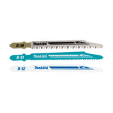 Makita Jig Saw Jigsaw Blade B-60 - Bayonet Type - 3Pk - Tct / Fibre Cement 5-50mm Wood 5-50mm | SKU P-38766