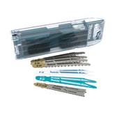 Makita Jig Saw Jigsaw Blade Riff-130 - Bayonet Type 3Pk - Carbide Grit / Rough Cut / Glass & Fibreglass 1-15mm / Tile 5-15mm | SKU P-38788