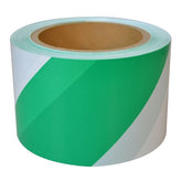 Maxisafe - Maxisafe Green And White Barricade Tape | BTG709