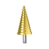 BRISTOL Bristol Step Drill Straight Flute 6-40mm, 12 Step, Carded Bristol