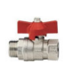 Hardie Hose - Ball Valve T Handle M/F (3/4) 20mm | BV-TH020MF