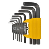 Beargrip - Hex Key Set 9pce 1.5mm-10mm | BG-2246