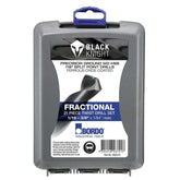 Bordo - 1/16-3/8" 21 Piece Black HSS Jobber Set ABS Case | 2000-F2