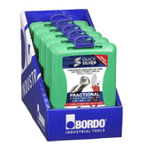 Bordo - "1/16-3/8"" 21 Piece Bright HSS Jobber Set Bonus Stubbie Folding Knife" | 2006-F2-C18