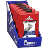 Bordo - 25Pce - 1- 13mm Delta Point Bright Finish HSS Drill Set | 2015-M6