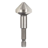 Bordo - 25.0mm HSS Countersink Triple Flute 90 Deg. Bright Hex Shank | 3846-25