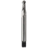Bordo - 22mm Short Ball Nose Threaded HSS Cobalt Slot Drill | 6022-22.00S