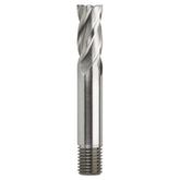 Bordo - 1/4" Long Threaded HSS Cobalt End Mill | 6060-1/4L