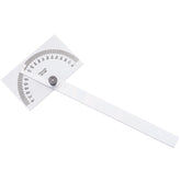 Starrett - Steel Protractor 6in (0-180deg) W/ Rectangular Head | C183