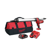 Milwaukee - M18 Cordless 600ml Sausage Style Caulk Gun Kit (1 x 2.0Ah) | C18PCG600A-201B
