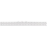 Starrett - Steel Rule 300mm No. 30 Grad Full-Flexible Satin Chrome | C330-300