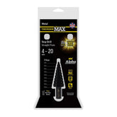 ThunderMax Step Drill Straight Flute 4-20mm Metric Carded ThunderMax Step
