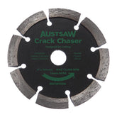 Austsaw - 105mm (4in) Diamond Blade Crack Chaser V Point - 16mm Bore - V Shape Austsaw 105mm