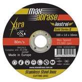 Cutting Disc 100 x 1mm XTRA Carded (Pk 10)