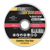 Cutting Disc 100 x 1mm Silver Series Carded (Pk 10)