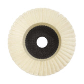 Felt Polishing Flap Disc 115mm Medium D5-H40 Carded (Pk 1)