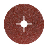 Resin Fibre Disc 125mm A80 Grit AlOx Carded (Pk 5)