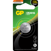 Powercell - GP 3V 2016 Lithium Coin Cell Card of 1 | CR2016C1