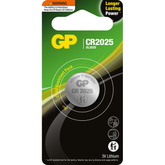 Powercell - GP 3V 2025 Lithium Coin Cell Card of 1 | CR2025C1