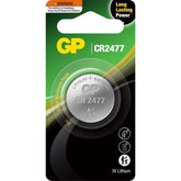 Powercell - GP 3V 2477 Lithium Coin Cell Card of 1 | CR2477C1