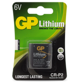 Powercell - GP 6.0V 1400mAh Lithium CR-P2 Battery Card of 1 | CRP2C1