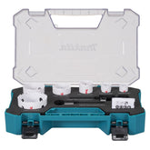 Makita - 9 Piece Standard Bi-Metal Plumber Hole Saw Set | D-47117