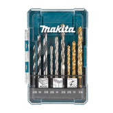 Makita - Combination Drill Bit Set Inch - 9Pc | D-71984