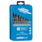 Sutton - Drill D101 Mtlsm3 Jobber HSS Silv Bullet Set 1-13mm 25Pc | D101MTLSM3