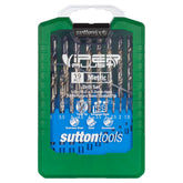 Sutton - Drill D179 Sm2 Jobber HSS-Tialn-Tip Viper+ Set 1-10mm 19Pc | D179SM2
