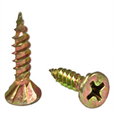 Brighton Best - 1000 8G x 30 MM FINE - VILLABOARD NEEDLE POINT SCREWS ZNC YEL - LVNZ830001 | D38040