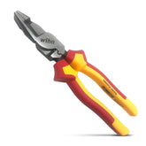 Wiha - 220 mm Cross Cut Pliers, Industrial Electricians, VDE 1000V Insulated | WH-44377