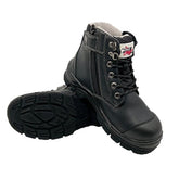 Maxisafe - Cougar Detroit 6" Black Side Zip Safety Boot Composite Toe - Size 15 - Black | DETROIT-15