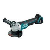 Makita Tools - 18V Brushless 125mm Angle Grinder Paddle Switch Kick Back Detection Electric Brake - Tool Only | DGA508Z