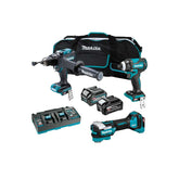 Makita - 40V Max Brushless 3 Piece Combo Kit | DK0266G301