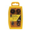 Alpha - 6 Pc Damaged Nut & Bolt Extractor Set 1/4" & 3/8" Drive Metric/Imperial