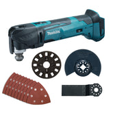 Makita Tools - 18V Multi-tool Tool-less with Accessory Kit - Tool Only | DTM51ZX5