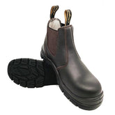 Maxisafe - Dubbo Elastic Safety Boot - Claret - Size 10.5 | DUBBO-10.5