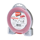 Makita OPE - Brushcutter Acc Four Leaf Silent Nylon Line 2.7mm x 15m | E-01828